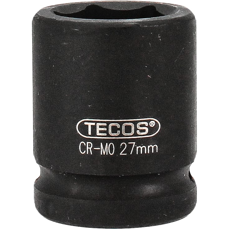 Tecos krafttopp, 3/4&quot;, lang, 27 mm