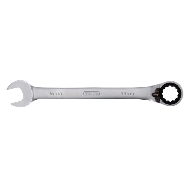 Tecos ringskraldenøgle, omstilbar, 19 mm, L230 mm