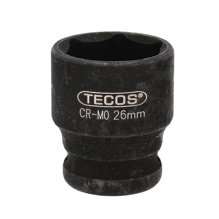 5 stk Tecos krafttop, 1/2", 26 x 40 mm
