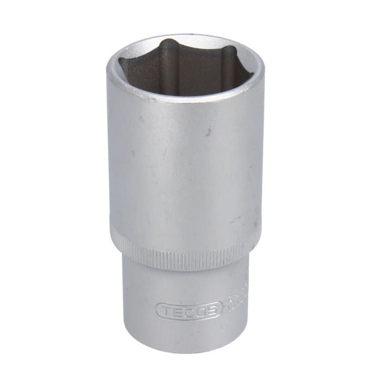 Tecos topp, sekskant, 1/2", lang, 30 mm