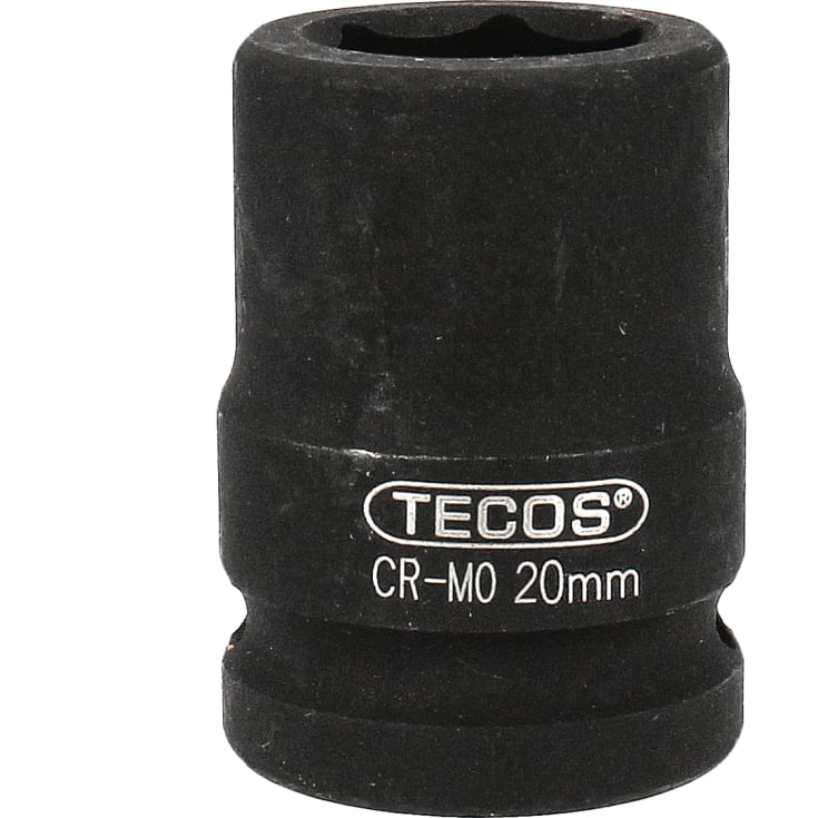 Tecos krafttop, 3/4", lang, 20 mm