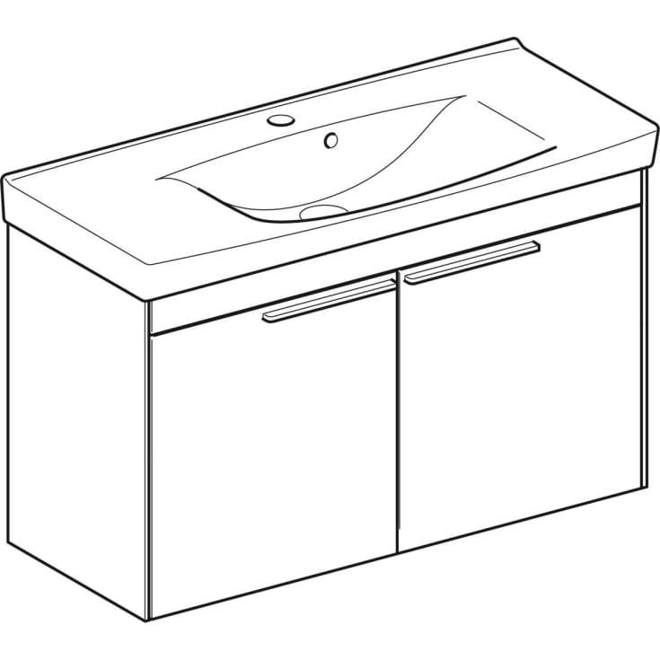 Ifö Sense Pro møbelpakke, 92x41,5 cm, hvid