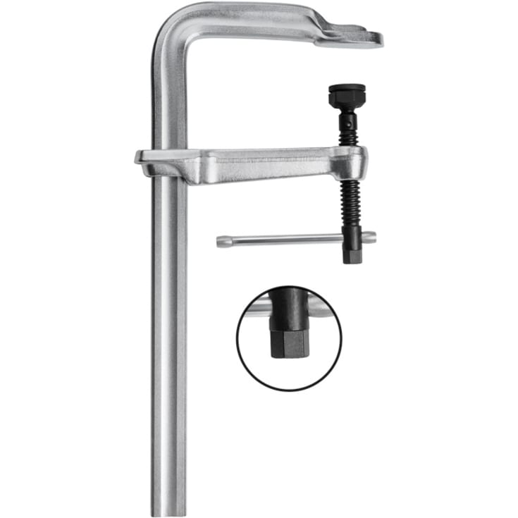 Bessey skruklemme STB, kraftig med vippegrep, 175 x 800 mm