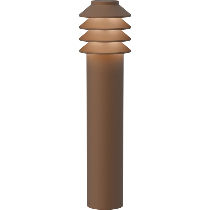 Louis Poulsen Bysted Garden pullert, base, corten, høy