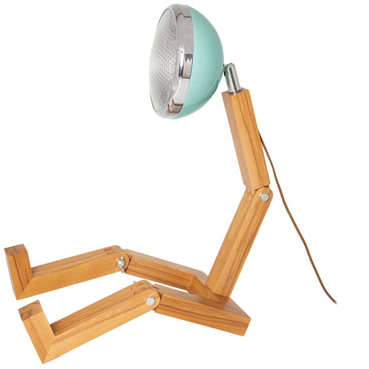 Mega Mr Wattson lampe, lysgrønn