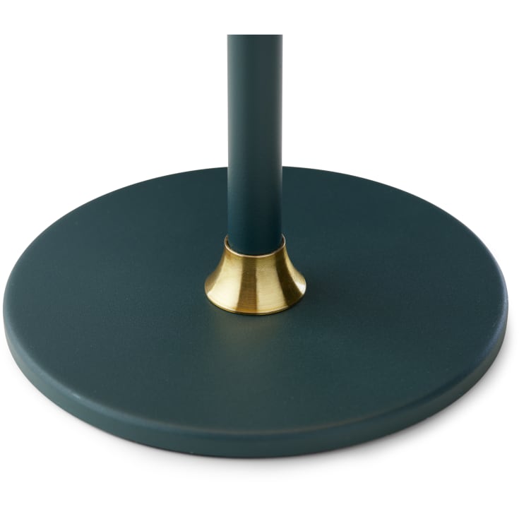 Halo Design Moon genopladelig bordlampe, grøn