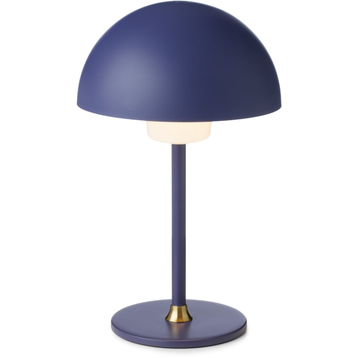 Halo Design Moon Portable genopladelig bordlampe, blå