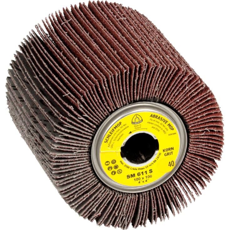 Klingspor klaffslipskiva SM 611 S, 100 x 100 x 19 mm, K120