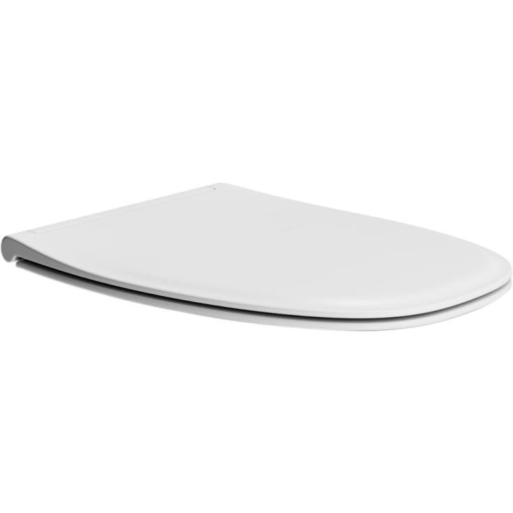 GSI Modo+ toalettsete, soft close, avtagbar, matt hvit
