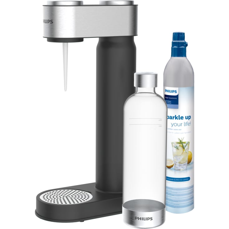 Philips GoZero Sodamaker sodavandsmaskine, rustfrit stål
