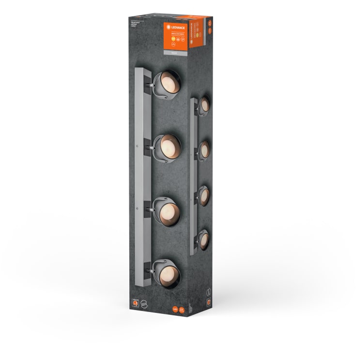 Ledvance Decor Jupitor spotlampe, sølv