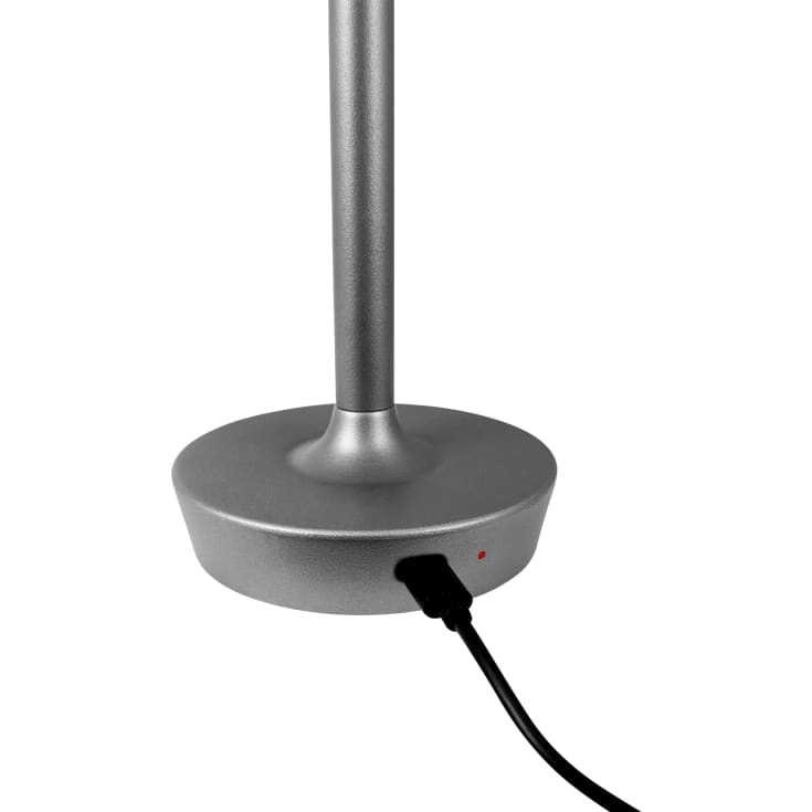 Dyberg Larsen Flow uppladdningsbar bordslampa, grå