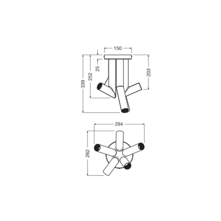 Ledvance Straw taklampe