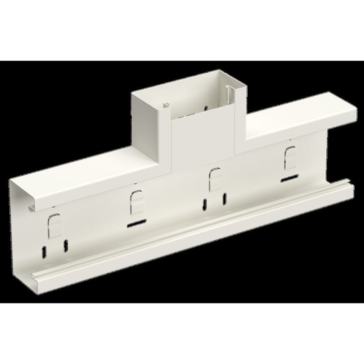 T-stykke WGX-S 110x52 hvid RAL9010/60