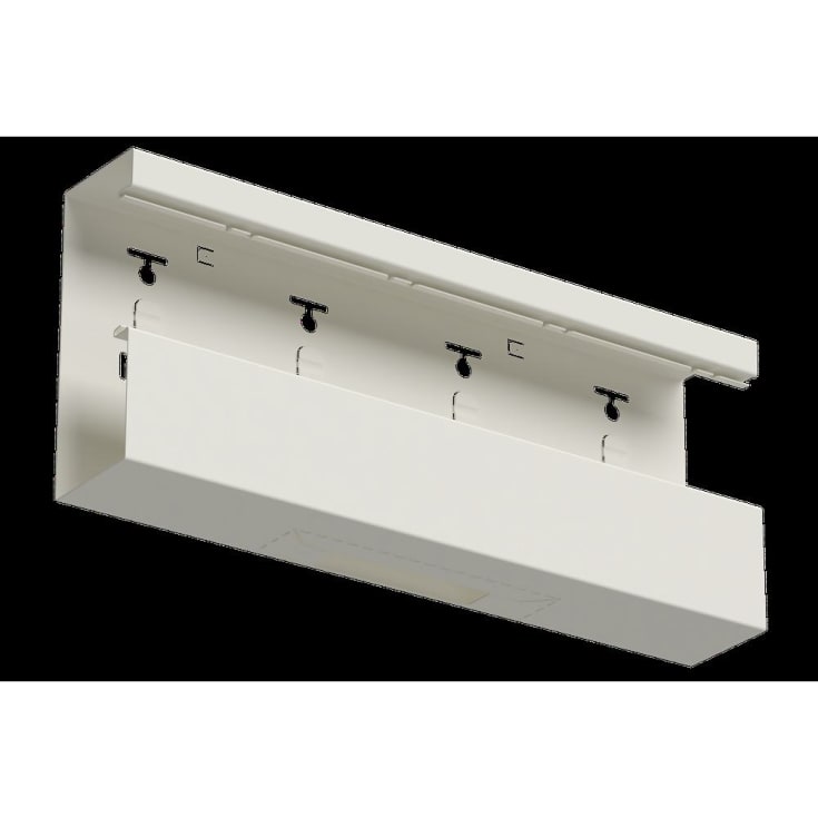 Afgrening WGX-S ned asym. 170A hvid RAL9010/60