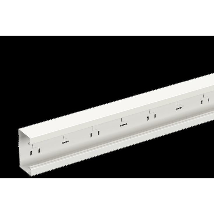 Kanaldel WGX-S U120x65 3,0m hvid RAL9003/70