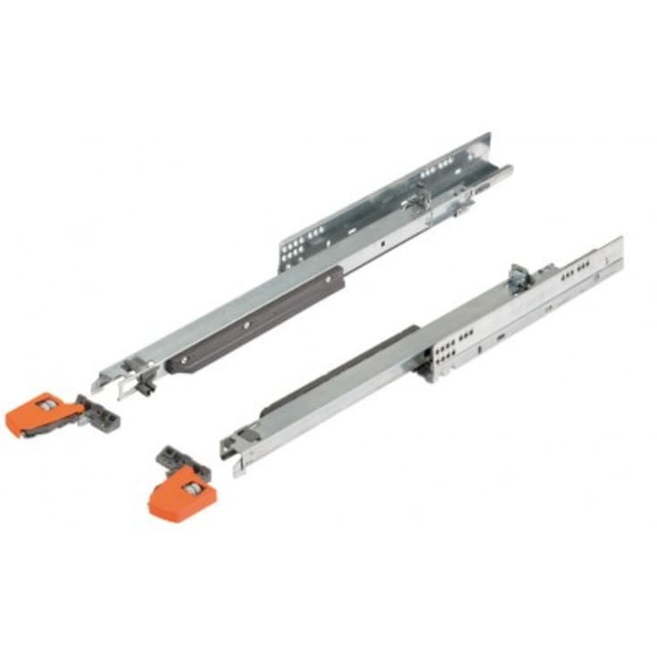 MOVENTO skinnesett for treskuffer, høyre og venstre, 40 kg, 450 mm