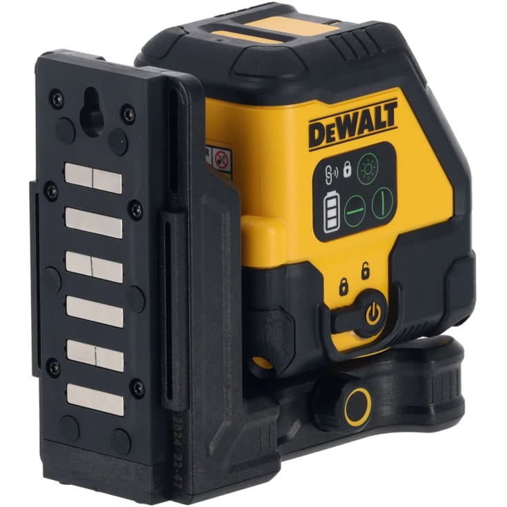 DeWalt DCLE14201GB-XJ krydslinjelaser, grøn, genopladelig