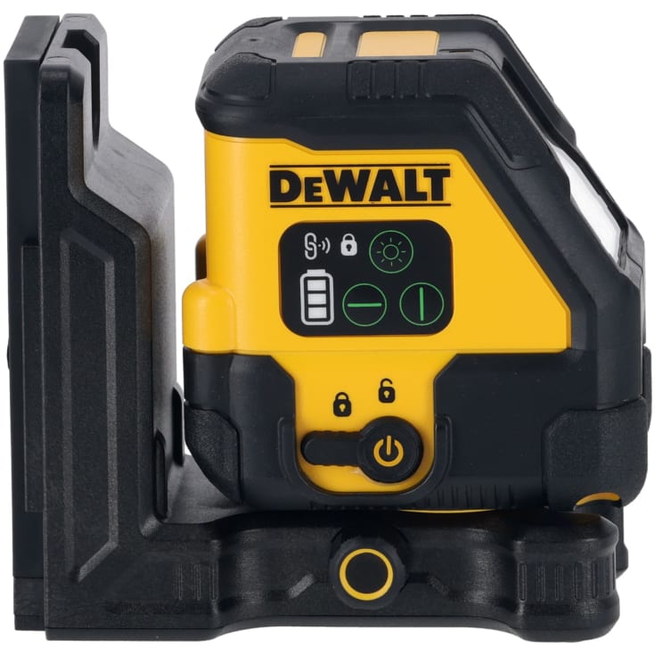 DeWalt DCLE14201GB-XJ krydslinjelaser, grøn, genopladelig