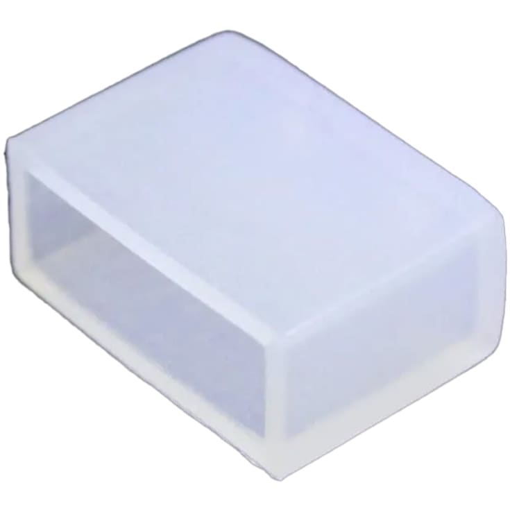 Ändstycke 14mm för 230V Led-list.