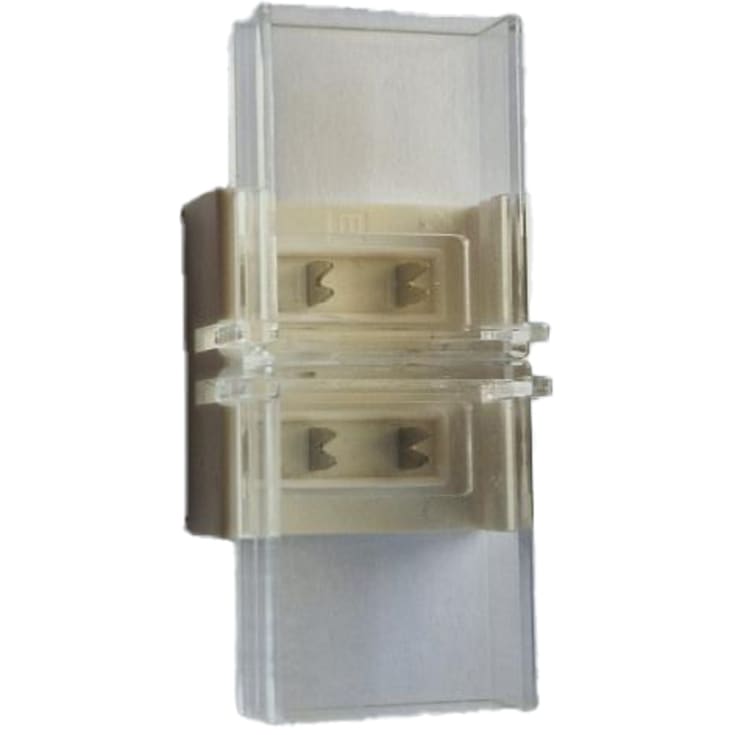 Anslutningsstycke för 5W och 10W 230V Led-list. Tätar med silikon.