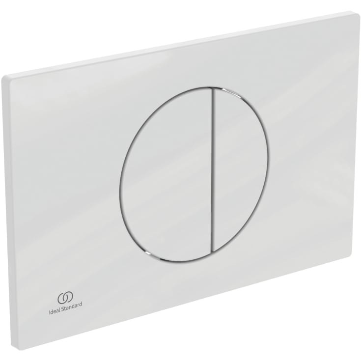 Ideal Standard Oleas betjeningsplade, hvid
