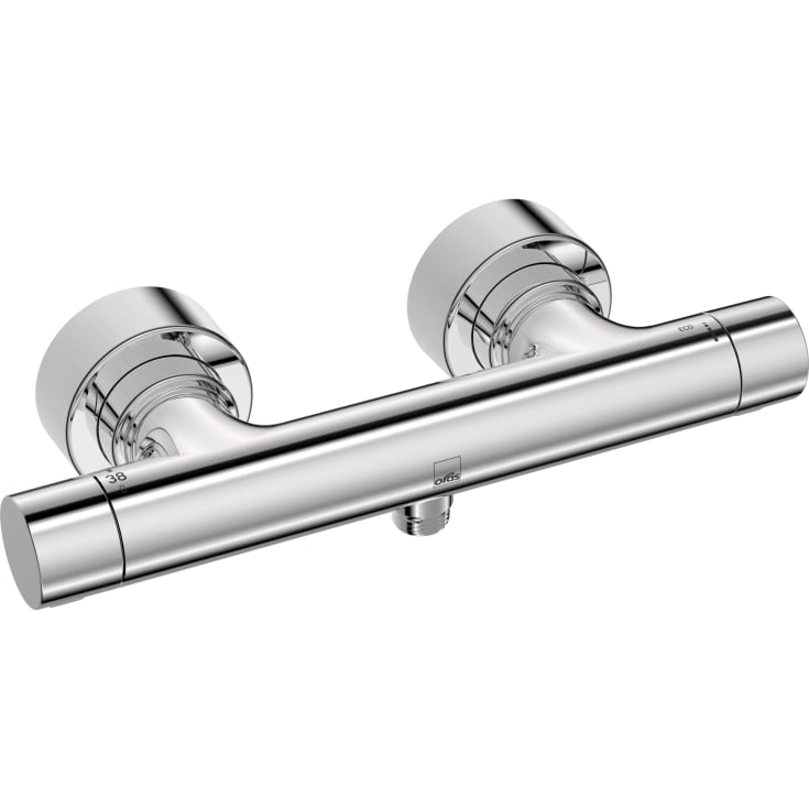 Oras Aurelia dusjbatteri, krom