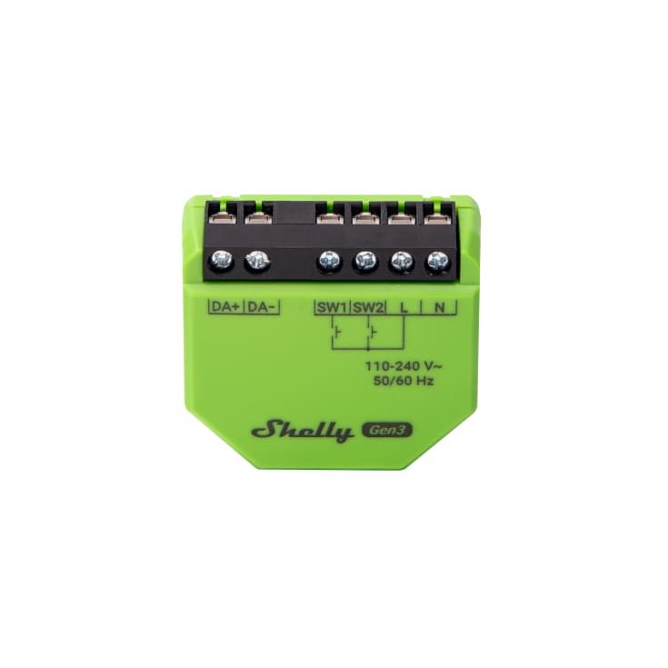 Shelly Gen3 styring, wifi