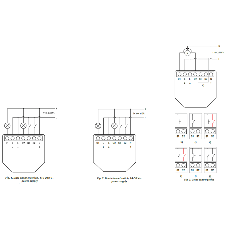 Shelly 2PM Gen3, WiFi relæ/jalousi, 2 kanaler med effektmåling
