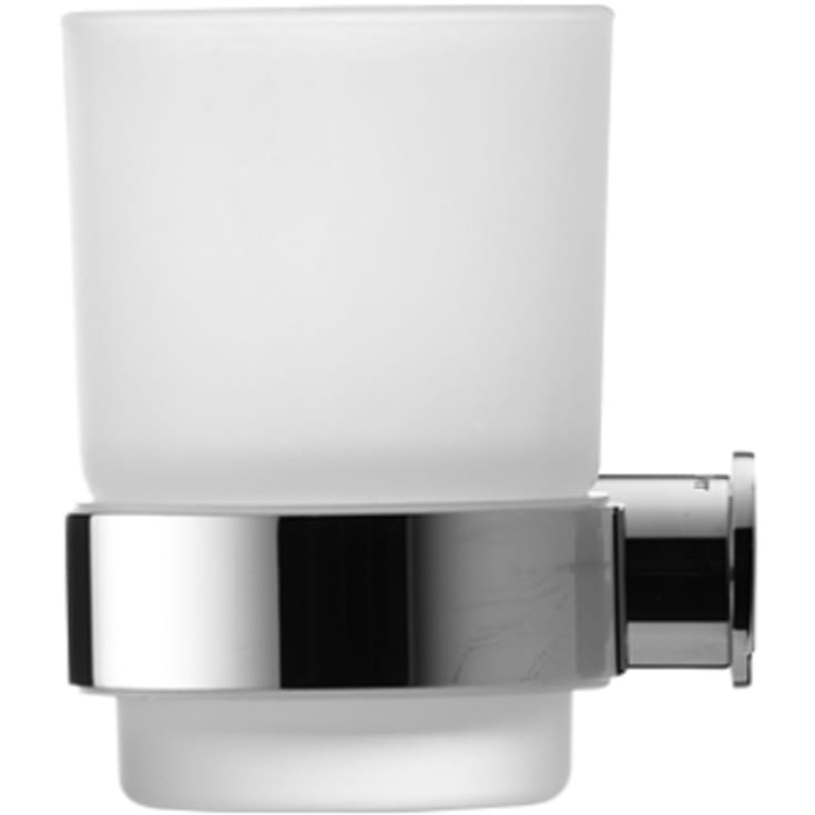 Duravit D-Code tannbørsteholder, venstre, krom
