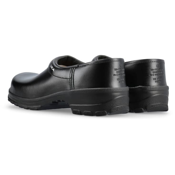 Sika komfortträskor med överdrag - Svart, storlek 43