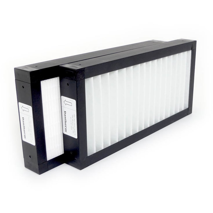 Original Dantherm panelfilter för HCH 5, F7/G4 (pollenfilterset)
