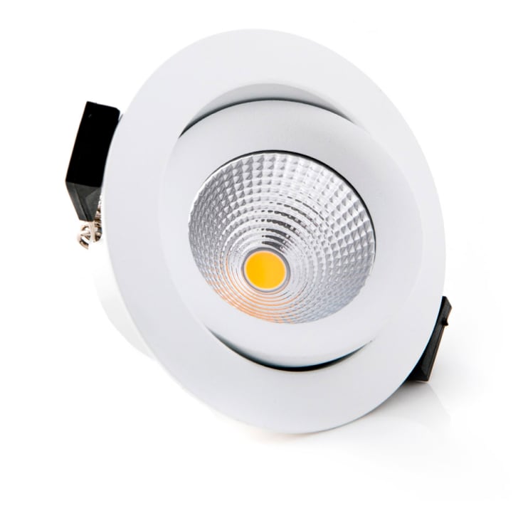 SLC One 360° SunLike indbygningsspot, 3000K, hvid