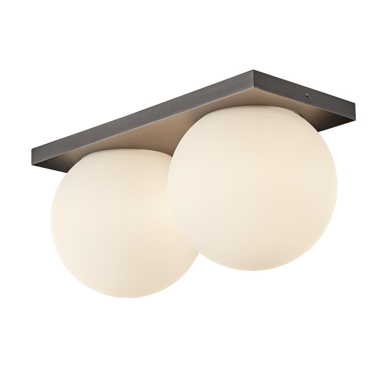 Antidark Palla Mini væg- og loftlampe, titanium, lille model