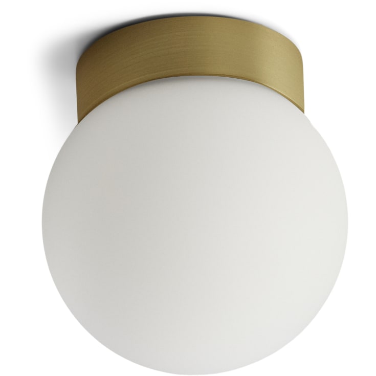 Antidark Palla Mini vägg- och taklampa, mässing