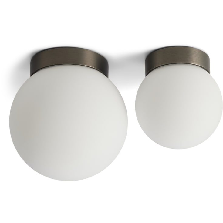 Antidark Palla Mini vägg- och taklampa, titan