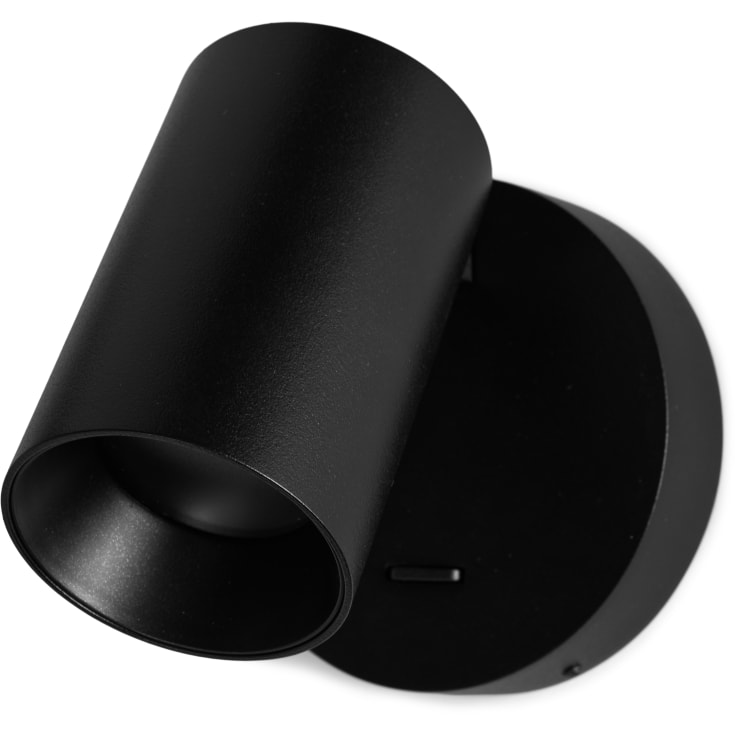 Antidark SpotOn Circle vägglampa, svart