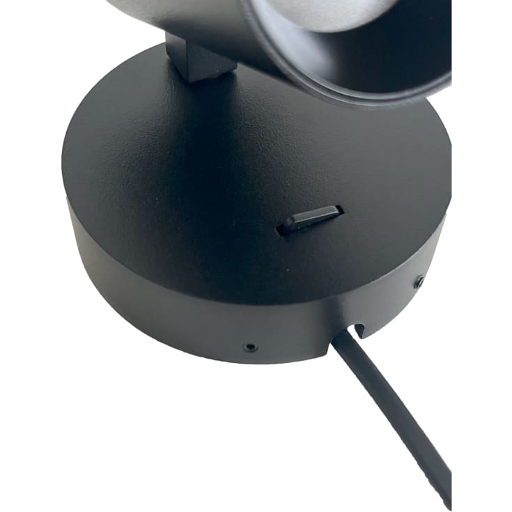 Antidark SpotOn Circle vägglampa, svart