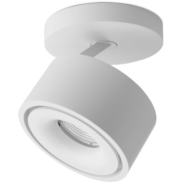 Antidark Easy Braccio Mini W84 utanpåliggande spotlight, vit