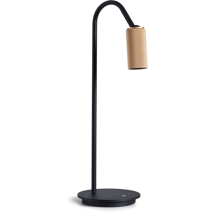 Antidark Decor T1 bordslampa, mässing