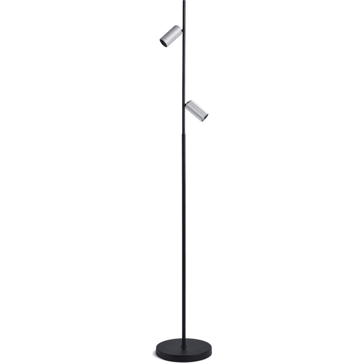 Antidark Decor F2 gulvlampe, aluminium