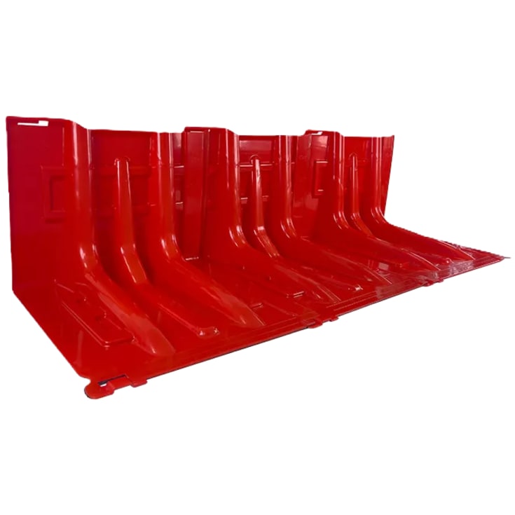 Durango flombarriere, rett, rød