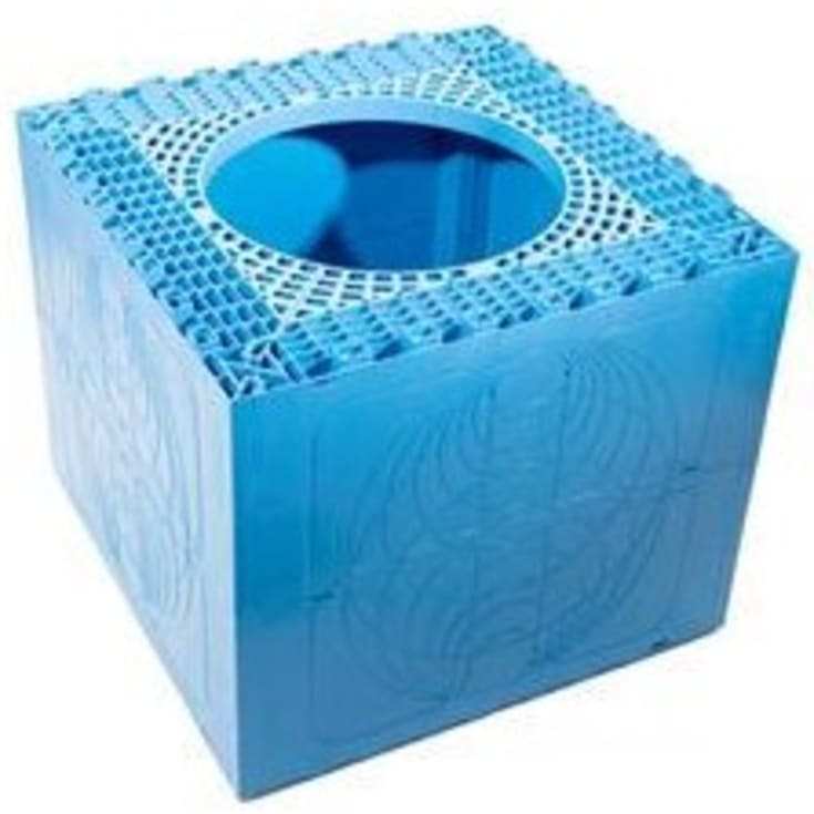 RAUSIKKO C3 800 x 800 x 660 mm skaktelement, PP