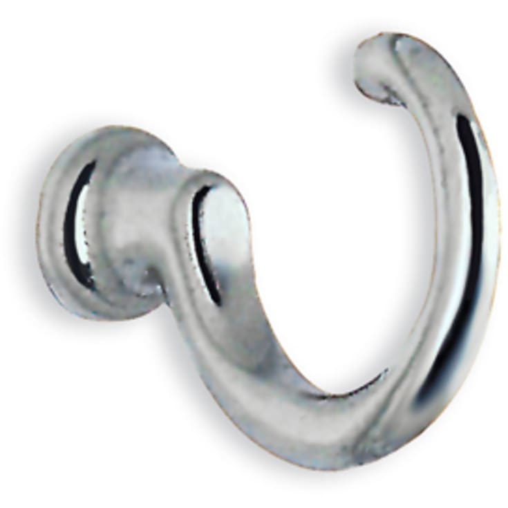 Beslagsboden håndklædekrog, poleret krom