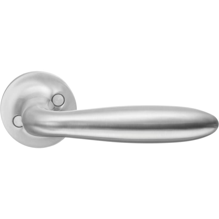 Beslagsboden Classic dørhåndtak, utendørs, børstet rustfritt stål