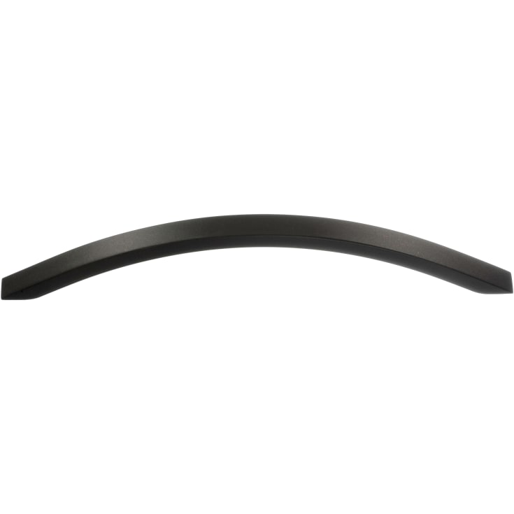 Beslagsboden bøjlegreb, cc 128 mm, sort aluminium