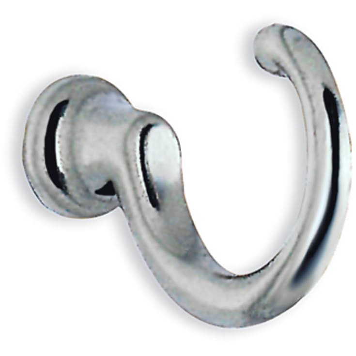 Beslagsboden håndklædekrog, poleret krom