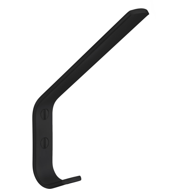 Beslagsboden håndklædekrog, mat sort