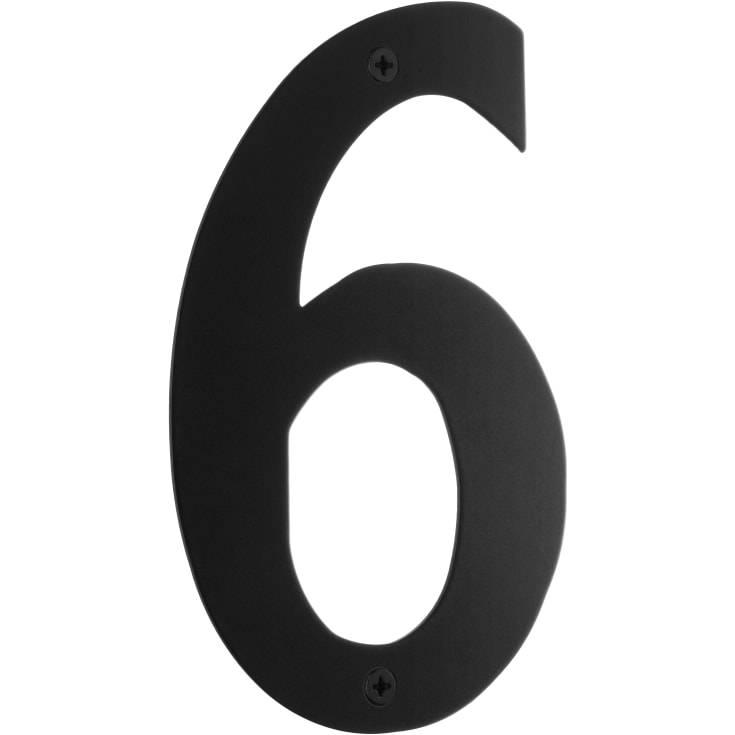 Beslagsboden husnummer 6, sort