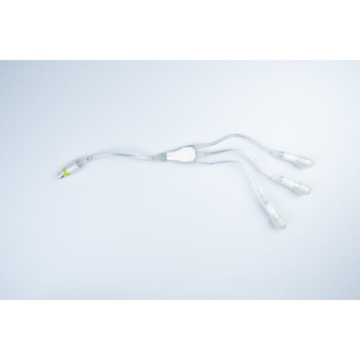 MK Quickfix fordeler, 3 udgange, 36V, transparent